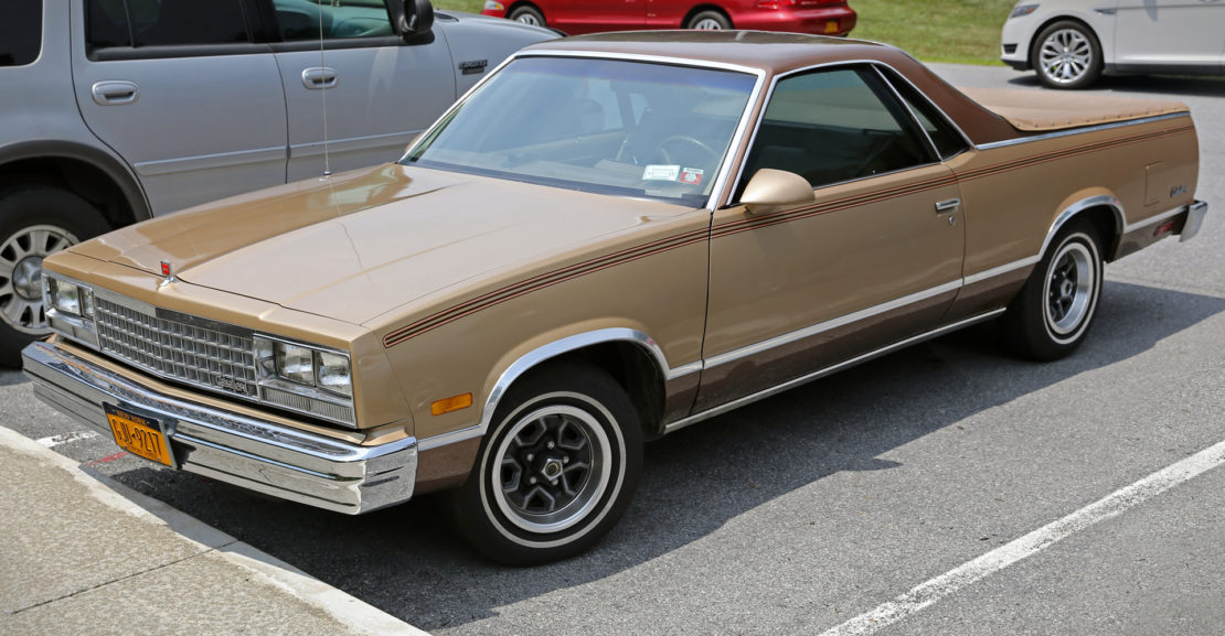 1987 GMC Caballero Amarillo